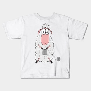 Sheep knitting Kids T-Shirt